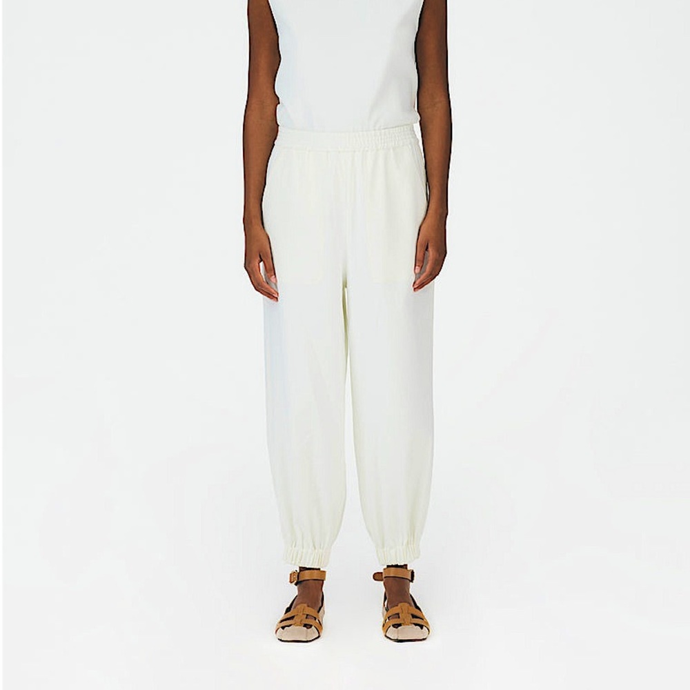 Tibi Chalky Drape Plashet Jogger